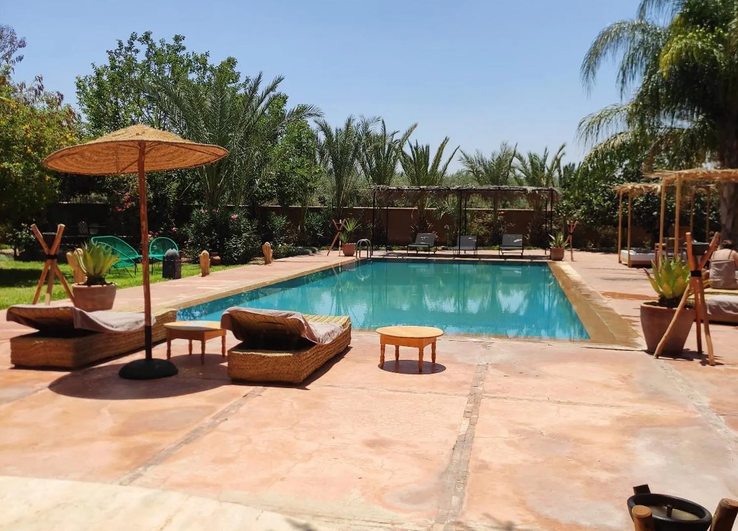 Hotel Chambres Villa Hacienda Marrakech Srayeri Maroc