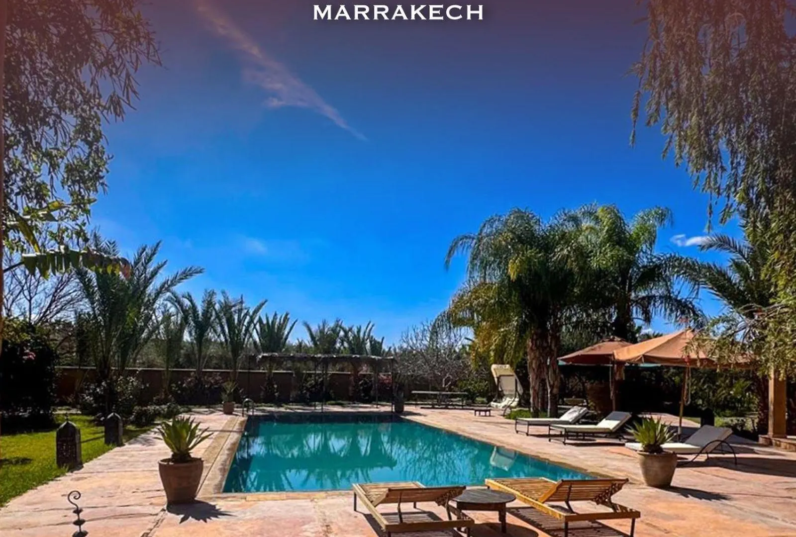 Hotel Chambres Villa Hacienda Marrakech Srayeri